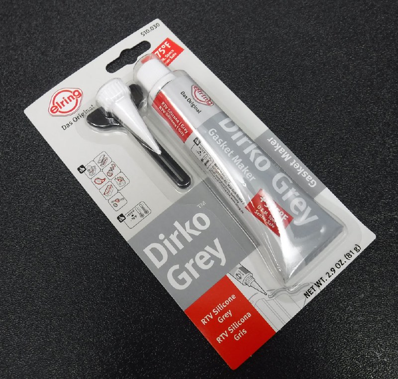 99700-579-225Pate a joint - DIRKO - Silicone gris - 315°C - 70ml