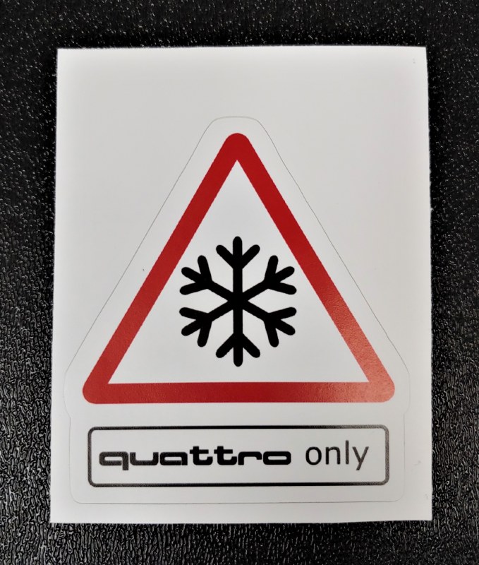 QUATTRO ONLY DECAL - Concept-1