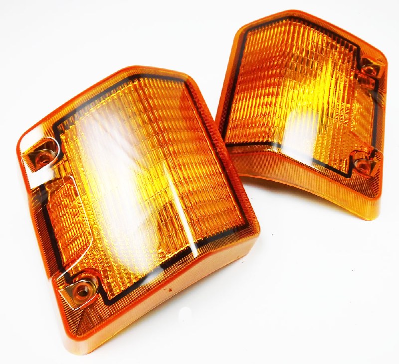 Front Signal Lenses Vanagon Amber PAIR Concept1