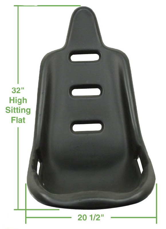 Poly High Back Bucket Seat Concept1