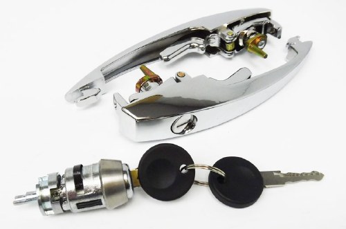 Door Handle T1 71-79 PAIR &amp; MATCHING IGNITION