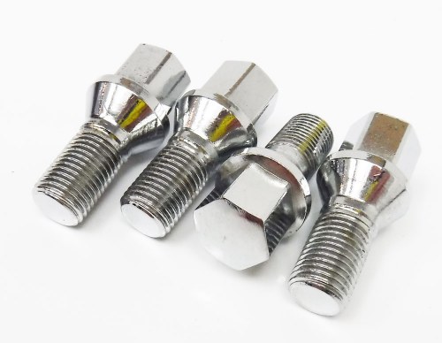 Cone 14 x 1.5 x 24mm Lug Bolt Chrome
