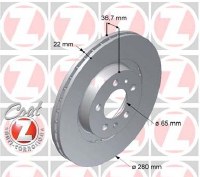 Brake Rotor - Front (100123400) Brake Rotor - Front (100123400)