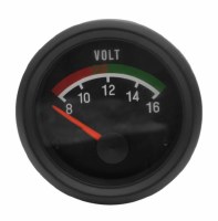 Drivers Voltmeter Gauge 8-16 Volt