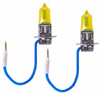 Yellow H3 12v 55w bulb