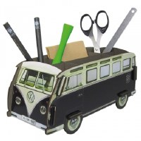 Pencil Holder - Black Bus