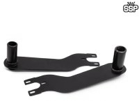 T1 Spring Plates Swing Axle 24", 2" Drop