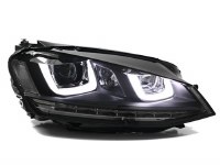 MK7 Double-U Headlights BLK MK7 Double-U Headlights BLK