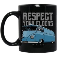 Mug Respect Bus Black