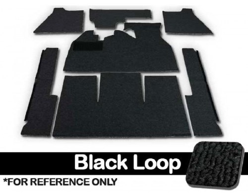 Carp. T1 73-77 BLK LP w/Foot