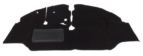 Front Floor Mat Bus 59-67 Black Loop Carpet