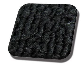 Rear Well Carpet T1 73-77 Black Loop