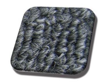 Rear Well Carpet T1 73-77 Charcoal Loop