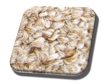 Rear Well Carpet T1 73-77 Oatmeal Loop