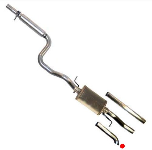 Exhaust - MK4 Jetta 2.5" Alum Hidden Tip (TT253.464MH)
