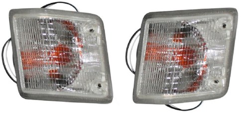 Front Signal Lenses Vanagon White Set