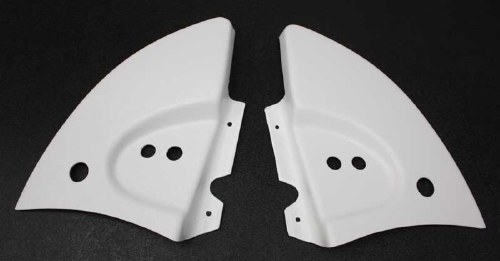 Hinge Covers T1 68-79 WHT