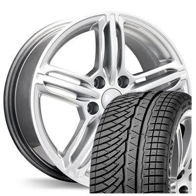 18" Winter Wheel Tire Set 001 Michelin Pilot PA4