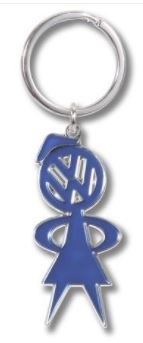 Keychain VW Woman