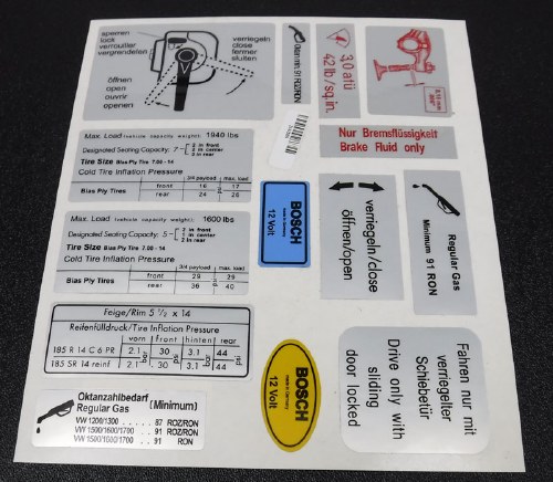 Decal Set Bus 68-79
