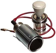 Cigarette Lighter W/Grey Knob