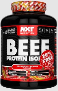 Beef Protein Straw Banana