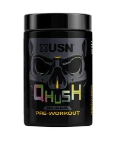 QHUSH Pre Workout Lemon