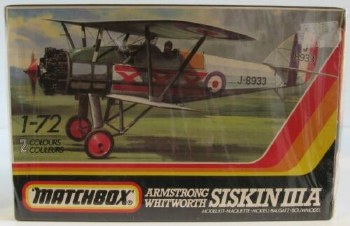 VINTAGE 1/72 Scale PK-25 Armstrong Whitworth Siskin