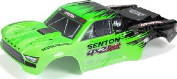SENTON 4X2 Painted Decaled Trimmed Body Grn/Blk
