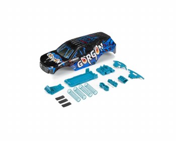 GORGON Painted Decaled Trimmed Body Set (Blue)