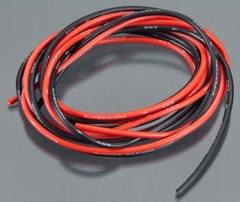 SUP05 Superworm Silicone Wire 16 Gauge 10'