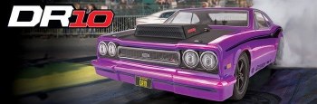 DR10 RTR Brushless Drag Race Car (Purple)