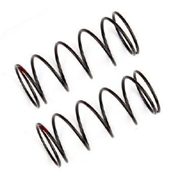 12mm Front Shock Spring (2) (Red/4.60lbs) (44mm Long)