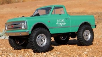 SCX24 1967 Chevrolet C10 1/24 4WD-RTR, Light Green