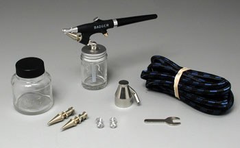 350 Airbrush Set with 3 Heads (F, M, H)