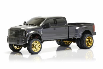 Ford F450 SD American Force Wheel and Fury Tire 1/10 4WD RTR (Grey Titanium) Custom Truck DL - Serie