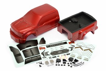 FORD F-450 SD Complete Body Set, Candy Apple Red