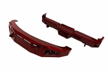 Candy Apple Red Bumper Set, Front and Rear, for F250 or F450
