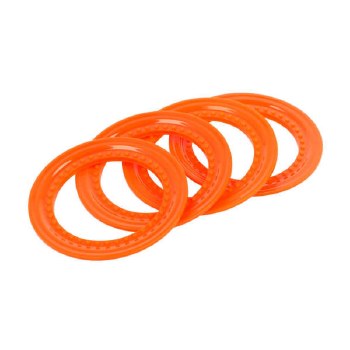 BeadLock Ring, Orange, for the Q &amp; MT 2.2 Monster Truck Wheel (4pcs)