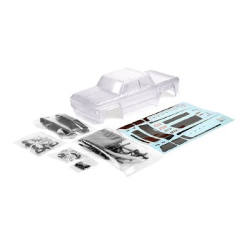 Ford B50 Clear Body Set w/ Decal, for the Q &amp; MT Series