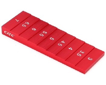 CRC Wide Ride Height Gauge (Red)