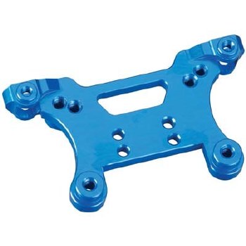 Aluminum Shock Tower Front/Rear Blue SC 4.18