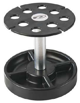 Pit Tech Deluxe Shock Stand Black