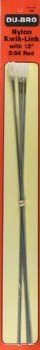 DUB184 Rods with Nylon Kwik-Link, 12 (5)