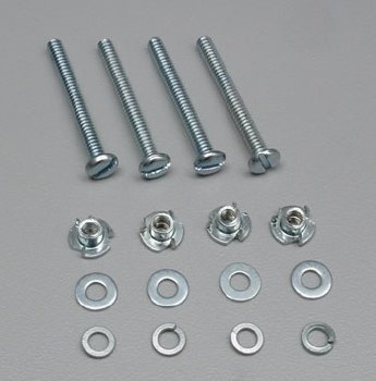 DUB128 Mounting Bolts &amp; Nuts,6-32 x 1 1/4