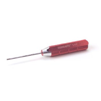 Machined Hex Driver, Red: 5/64&quot;