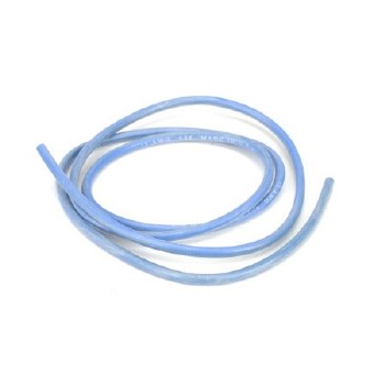13AWG Silicone Wire 3', Blue