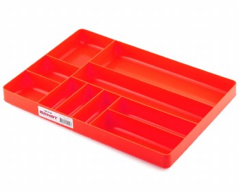 Ernst Manufacturing 10 Compartment Organizer Tray (Red) (11x16&quot;)