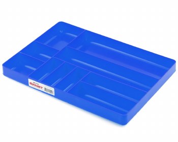 Ernst Manufacturing 10 Compartment Organizer Tray (Blue) (11x16&quot;)