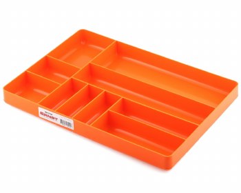 Ernst Manufacturing 10 Compartment Organizer Tray (Orange) (11x16&quot;)